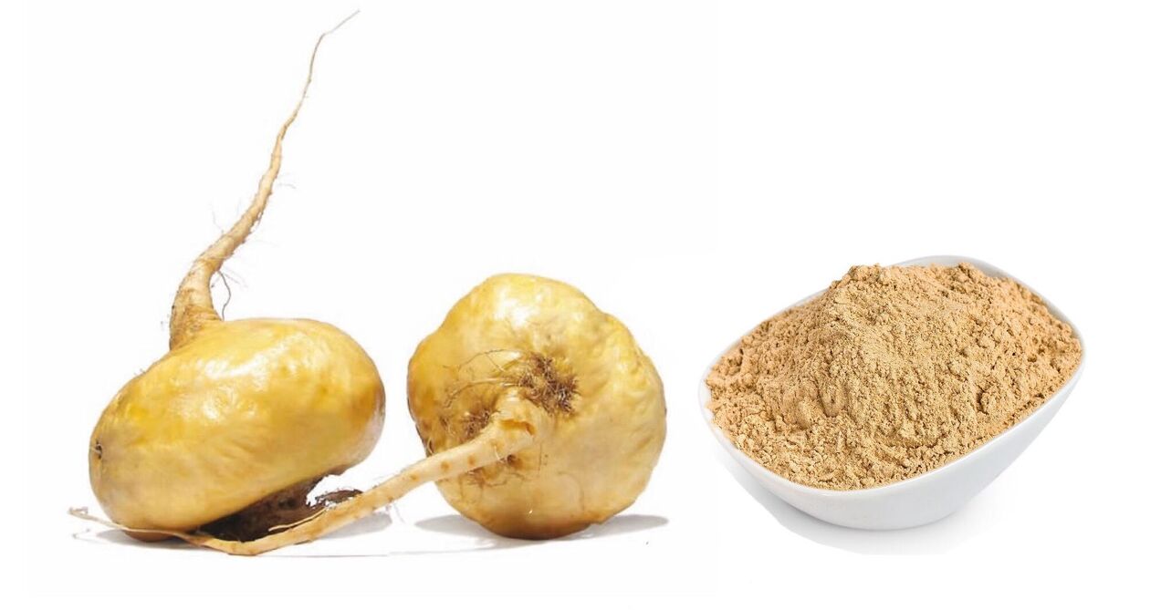 Peruanska maca u proizvodu